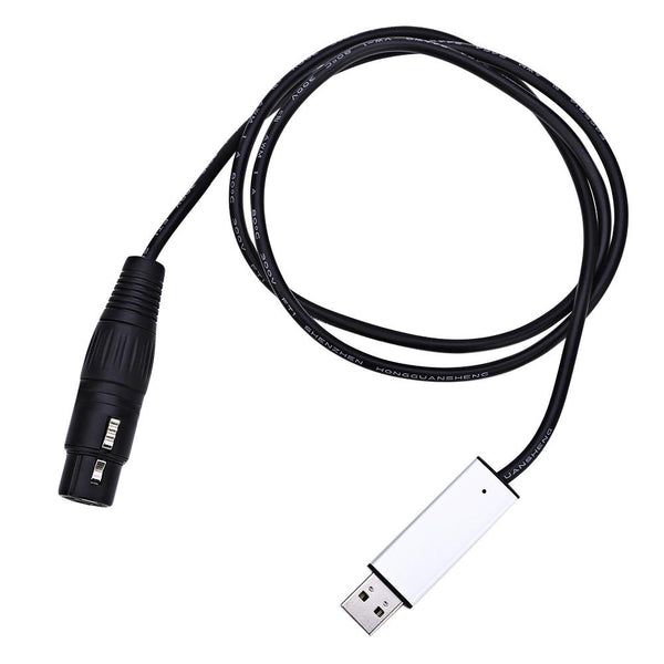 USB to DMX Interface Adapter For Sound Mixing