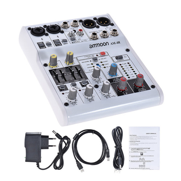 Sound Card Digital Audio Mixer